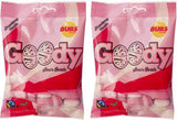 Bubs Godis Vegan Candy Twin Pack Strawberry Vanilla – Thoughtful Imported Gift for Vegan Friends and Coworkers