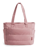 BAGSMART Lightweight Quilted Tote – Versatile Shoulder Bag for Gym, Errands, and Outings