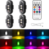 Clean-Install Safety Light Kit – Compact Wireless Strobes with Adhesive Mounting for Uncluttered Setups