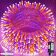 Orange and Purple - 200LED