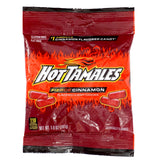 Hot Tamales Fierce Cinnamon Chewy Candy Mini Box – Kid-Sized Portion for Backpacks, Car Rides, and Halloween Goody Bags