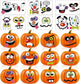 72 classic pumpkin stickers
