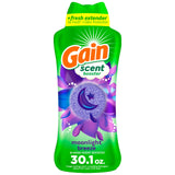 Gain In-Wash Laundry Scent Booster Beads Moonlight Breeze Scent for Self-Care Laundry Ritual and Towel Freshness
