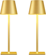 LEDLUX Elegant Cordless LED Lamp – Crafted Metal and ABS Fixture for Sophisticated Living Room Ambiance