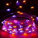 Orange and Purple - Halloween 4 pack 50 LED