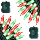 Red & Green - 50 LEDs x 2 Pack