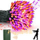 Motion Sensor Purple+Orange & Music - 33ft 100 LED