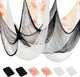 2black+2white+2red - 30x72inch