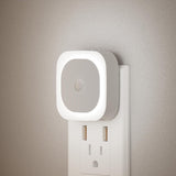 EverBrite Indirect Double Layer LED Night Light, Eye Friendly Soft Warm Light for Restful Sleep and Nighttime Reading