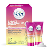 Veet Sensitive Skin Depilatory Cream with Aloe Vera – Pampering Birthday Gift for Her, 2-Piece Finishing Kit