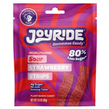 Joyride Sweets Sour Candy Strips – Plant-Based Lunchbox Snack for Kids, 80% Less Sugar Vegan Treat