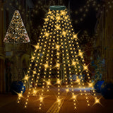 Lumastro 400 LED Hanging Christmas Lights Memory Function 6H Timer for Versatile Indoor Outdoor Holiday Use
