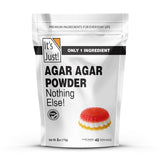 It's Just - Agar Agar Powder 6oz Single Ingredient Vegan Gelatin for Clutter Free Minimalist Pantry