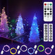 Multicolor - 6 Pack Remote Fairy Lights