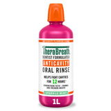 TheraBreath Anticavity Fluoride Rinse – Clean Alcohol-Free Formula for a Calming Self-Care Bathroom Routine