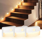 LumiGuard Stair Safety Light – Auto Shutoff Battery Lamp for Indoor Steps and Hallways, Family Safe