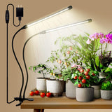 LUMIPRO 4-Head Grow Light — Holistic Home Wellness Fixture with 10 Dimming Levels for Calming Plant Therapy Sessions