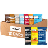 RXBAR Protein Bars, Portable Trail Fuel, Variety Pack for Camping Trips and Trail Running (10 Count)