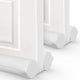 36 Inch (Pack of 2) - White