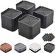 Black-square-4 Pack - 2 layer(3inches)