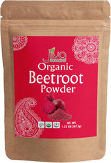 Jiva Organics Beet Root Powder 1.25 LB – Natural Red Food Coloring for Kids' Birthday Cakes, Frostings, and Pancakes