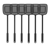 MR.SIGA Portable Fly Swatter with Hanging Loop for Camping Trips and Patio Use, 6 Pack