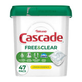 Cascade Free & Clear Dish Detergent for Busy Parent Kitchens, Gentle Clean for Children’s Tableware