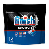 Finish Quantum Dishwasher Tablets for Streamlined Weeknight Cleanups, Resealable Tub