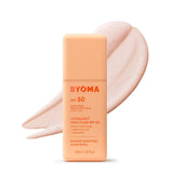 BYOMA SPF 50 Face Fluid - Lightweight Lotion Replacing Moisturizer and Serum for a Capsule Skincare Shelf