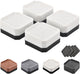 White-square-4 Pack - 1 layer(1.5inches)