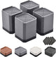 Grey-square-4 Pack - 3 layer(4.3inches)