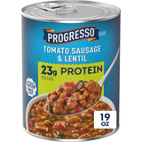 Progresso Protein Mediterranean Meatball Soup, Portable Protein Lunch for Road Trips, Tailgates, and Cabin Weekends, 18.5 oz