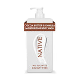 Native Body Wash – Shea Butter & Almond | Evening Wind-Down Shower Ritual for Mindful Self-Care
