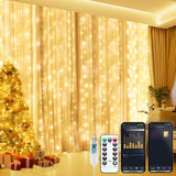 Brightown Smart Curtain Lights – Child and Pet Safe LED Curtain Lights with Waterproof Low Voltage Design