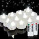 Cool White Glow, White Base - Pack of 24