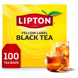 Lipton Caffeinated Black Tea – Study Desk Fuel for Long Work Sessions and Deep Focus