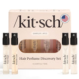 Kitsch Hair Perfume Discovery Set – Thoughtful Birthday Gift for Her, 4 Travel Scents in One Box