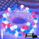 Red White Blue - 100 LED Connectable