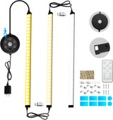 LumiBar Magnetic Workbench Bar 3 Pack – Distraction-Free Task Lighting with Auto-Off Timer for Makers