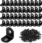 HENSUN Stainless Steel L Brackets – Injury-Free DIY Furniture Repair, Snag-Free Brackets for Cabinets Near Kids