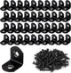 40PCS | 20×20MM - Black