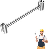 Door Hinge Gap Adjusting Wrench Tool, Streamlined Polished Finish Adjuster for Intentional Tool Drawers in Residential Workshop Spaces