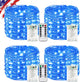 Blue - 4PK 240LED With Remote