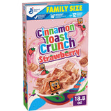 Cinnamon Toast Crunch Strawberry Cereal for Tailgating, Cookouts, and Open-Air Snacking