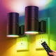 Black remote control-RGB - 2 Pack
