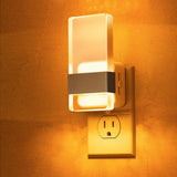 L LOHAS Ambient LED Light – Vintage Finish Bubble Nightlight for Cozy Bedroom and Living Room Atmosphere, Plug In Sconce