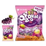 Kidsmania Korean Fruit Jelly Candy – Christmas Treat Sampler for Grandchildren and Gift-Givers