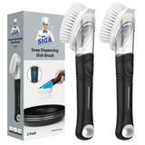 MR.SIGA Stable-Grip Dish Soap Brush Reducing Slip Risk at Wet Sinks