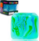 Ice-Texture Squeeze Cube – Portable Focus Companion for Commuters and Open-Plan Offices