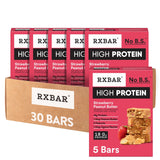 RXBAR High Protein Bars – Backpacking-Ready Calorie Dense Energy for Multi-Day Treks, 12 Pack